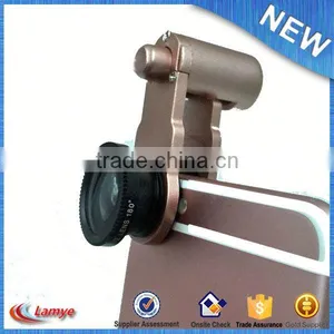 3 in 1 Mobile Lens Universal Lens Clip Oem Fisheye Smartphone Technology 2017 thumbnail-2