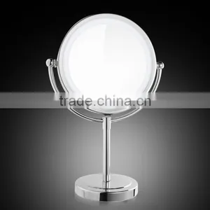 Battery Operated Desktop Two Sides Illuminated LED Cosmetic Makeup Mirror thumbnail-3
