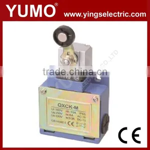 QXCK-M115 63*30*64 1m/s 15 Million Times IP65 Metal Thermoplastic Roller Tumbler Directacting Type Limit Switch thumbnail-1