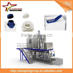 Brick Shape Carton Filling Machine for Juice thumbnail-2