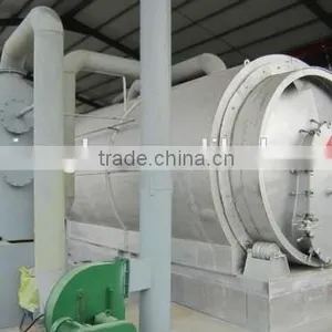 The Latest Tech Batch Type 10-15tons per Day Waste Tyre Recycling Machine With CE thumbnail-3