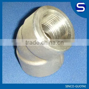 ASME B16.11 Stainless Steel Socket-Welding Fitting/Forged Fittings/High Pressure Fittings/45 Degree Elbow thumbnail-1