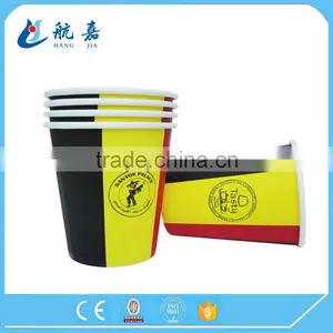 PE Coated Single Wall Paper Cups With Lids for Cold Drinking, Disposable Egg Cup thumbnail-1