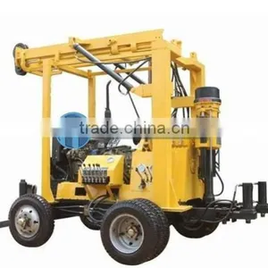 Efficient Machinery!deep Water Well Drilling Rigs With Wheel Chassis Device thumbnail-1