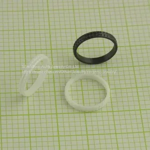 Zirconia Ceramic Ring With Groove Zirconia Blank Ring thumbnail-2