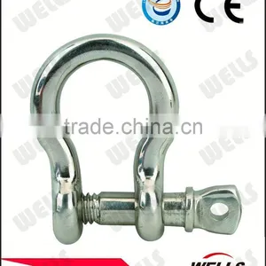 Factory Supply Marine Hardware Round Pin Chain Shackle thumbnail-1