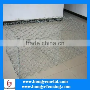 High Zinc Galvanized Gabion Boxes / PVC Coated Gabion Baskets/ Stone Cage (Direct Factory) thumbnail-4