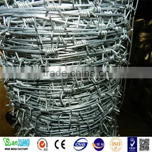 Galvanized Barbed Wire for Fence Protection thumbnail-1