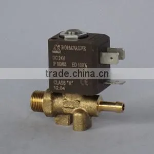 M12X6.5mm Brass Welding Machine DC 24V 36V Steam Magnetic Valve ZCQ-20B-20 thumbnail-2