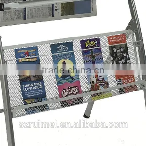 Customized Professhional Office/library Popular Newspaper Rack thumbnail-2