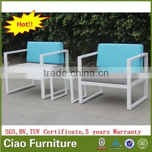 Garden Sectional Sofa Modern Design Aluminum Sofa Set Outdoor Furniture thumbnail-4