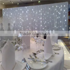 Indoor Wedding Decor / Muslim Wedding Decoration / White Background Wedding Hall Decoration thumbnail-1