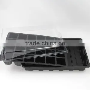 OEM Vacuum Forming Plastic Seed Starting Tray With Lid thumbnail-1
