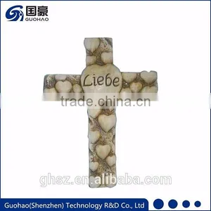 Religious Craft Lebe Cross Resin Heart Catholic Crucifix Wholesale thumbnail-1