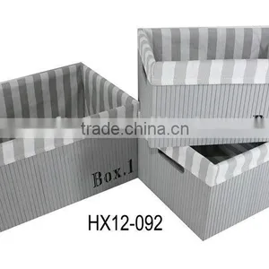Rectangular Bamboo Storage Box thumbnail-1