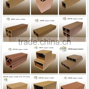 Wood Plastic Composite WPC Square Column, WPC Stand Column thumbnail-2