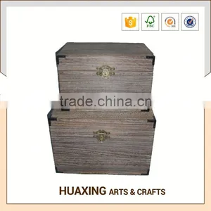 Customized Antique Wooden Box for Wine With Best Price thumbnail-1