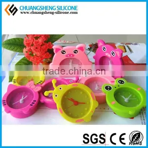 Candy Color Kids Favourite Silicone Alarm Clock thumbnail-1