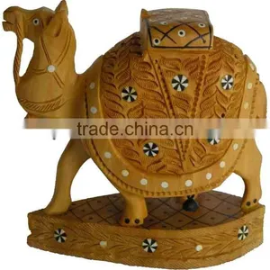 Wooden Crafted Horse/Wood Sculpture Art-3 thumbnail-1