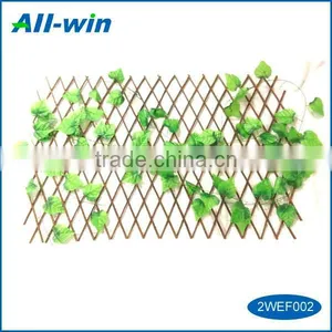 Garden Building DIY for Hanging Plants Natural Willow Expandable Trellies thumbnail-1