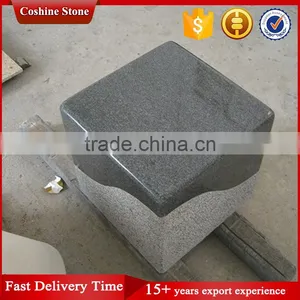 Cheap Colored G654 Granite Garden Bench Landscaping Stone thumbnail-5