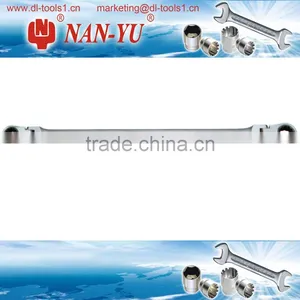 Extra Long Double Ring Flexible 72 Teeth Ratchet Wrench thumbnail-1