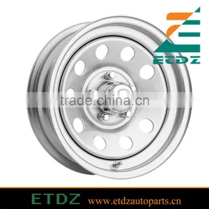 16X6 Silver Modular Steel Wheel Rim for LandRover Discovery thumbnail-1