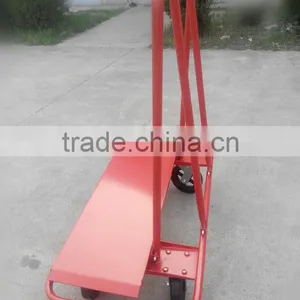 Heavy Duty Drywall Cart Trolley TC4837 With 2 x Swivel Cast Iron Caster 2 x Fixed Cast Iron Caster thumbnail-2