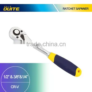 Mirror Sureface Ratchet Spanners,polishing CR-V Ratchet Wrench,universal Spanner Wrench thumbnail-1