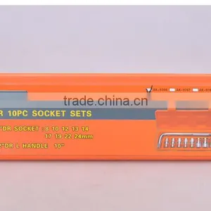 AK-9766 10 PCS 1/2" DR. Socket Wrench Set thumbnail-4