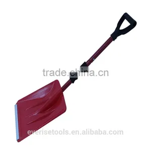 New Design Foldable and Retractable Aluminum Car Snow Shovel Hot Selling thumbnail-1
