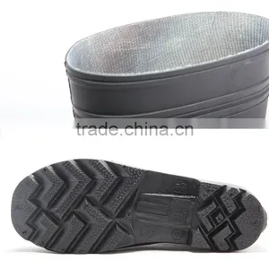 CE EN 20345 S5 Cheap Steel Sole And Toe Cap PVC Safety Work Rain Boots Constuction Industry Safety Boots thumbnail-6