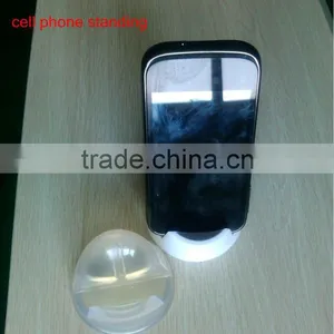 Clear Plastic Cell Phone Holder Transparent Mobile Phone Holder thumbnail-1