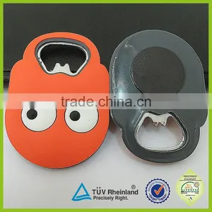 Promotion Gifts Custom Soft PVC Rubber Branded Bottle Opener Key Ring thumbnail-3