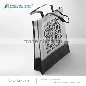 Customized Logo Strong Bearing Strength Button Non Woven Bag thumbnail-1