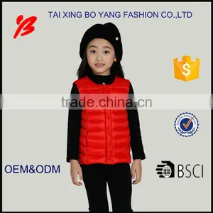 New Design Sleeveless Down Feather Vest Jacket OEM thumbnail-1