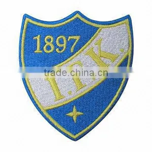 2017 Custom High Quality Self Adhesive Embroidery Patch thumbnail-1