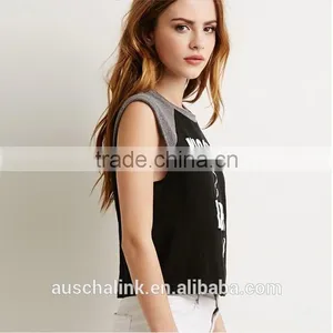 Auschalink Summer Promotion Lady Sport Dry Fit Custom T-shirt thumbnail-2