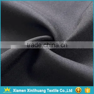 Hot Selling 300Dx300D Black 100 Polyester Twill Gabardine Fabric for Garment thumbnail-1