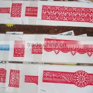 ARMBAND HENNA Mehndi STENCIL DESIGN Reusable thumbnail-6