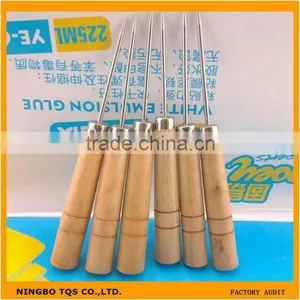 Chinese Sewing Accessories Supply Making Tools For Making Hole Wooden Handle Awl thumbnail-1