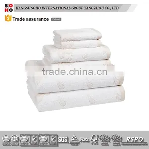 100% Cotton White Cheap Terry Cheap Hotel Towel Bath Towel thumbnail-1