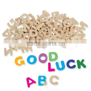 Factory Customized Educational Wooden Alphabet Letters for Children Toys thumbnail-1
