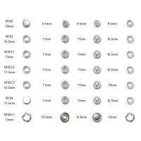 Prong Snap Button, Prong Fastener, Snap Ring, Ring Snap Fastener thumbnail-3