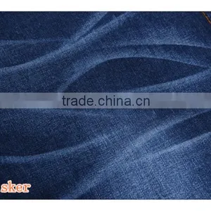 Indigo Yarn Dyed Knitted Jean Fabric Supplier thumbnail-1