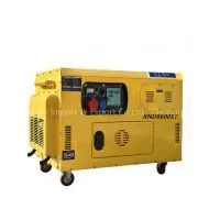 Hot Sale for Home/Outdoor Use SJ8600 8KW Diesel Generator Silent Type With Electric Starter, Ce Euro V, EPA thumbnail-1