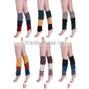 1 Pair Chic Womens Crochet Knit Leg Warmers Cuffs Toppers Boot Socks thumbnail-1