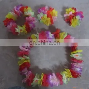 Hula Lei Hawaiian Necklace Set - 4 Piece thumbnail-6
