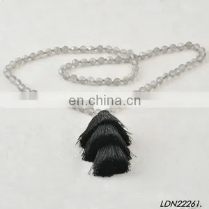 Latest Design Beads Necklace Fringe Necklace thumbnail-4