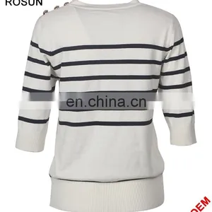 Jumper for Kids With Girls Latest Tops Designs as Knitting Round Neck Sweater of Wholesale Clothing European Style thumbnail-3